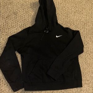 Nike Black Pullover with White Swoosh